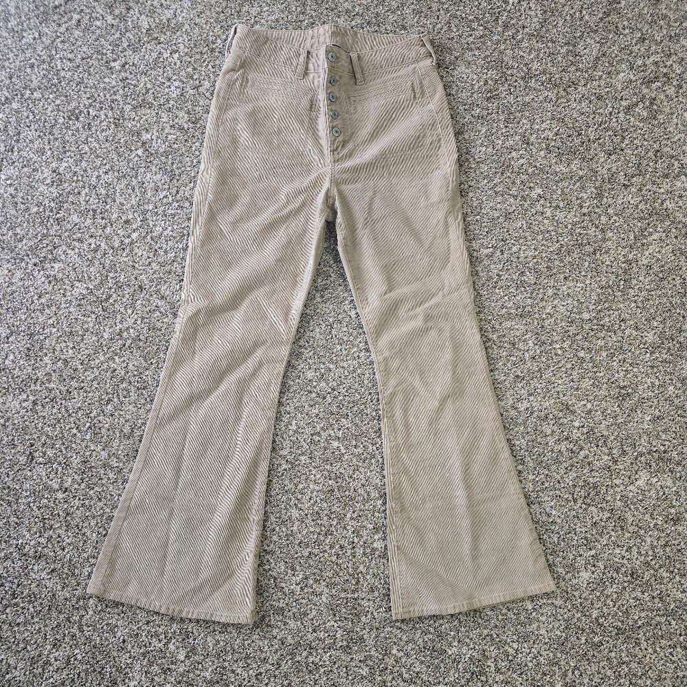 American Eagle corduroy flare pants